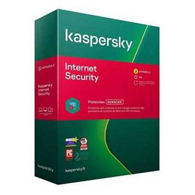 KASPERSKY Internet Security- 3 POSTES/1AN